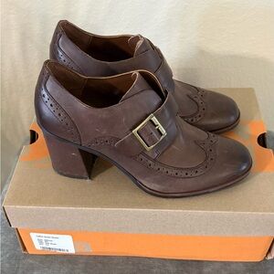 Brown Leather Women's Shoes